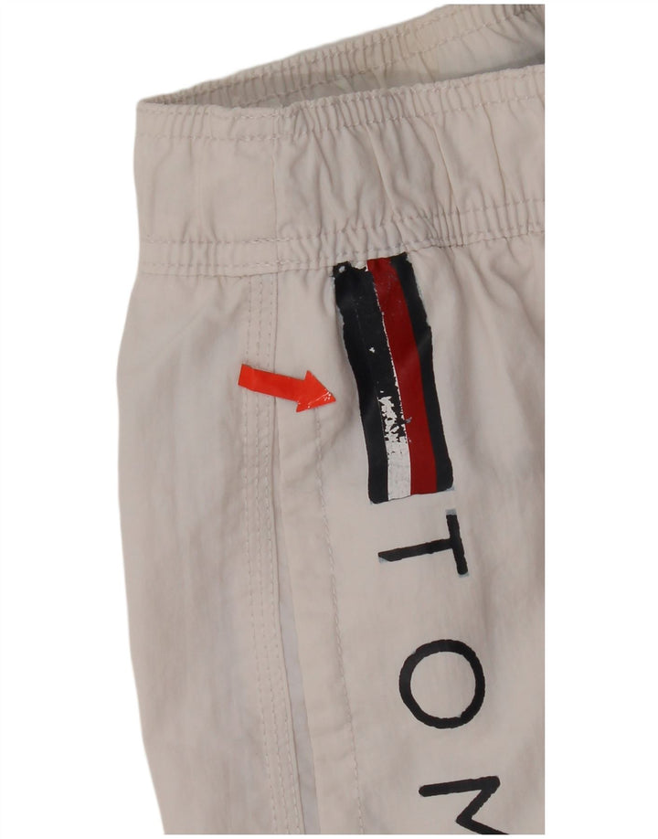 Damskie spodenki kąpielowe Tommy Hilfiger Graphic UK 12 Medium White
