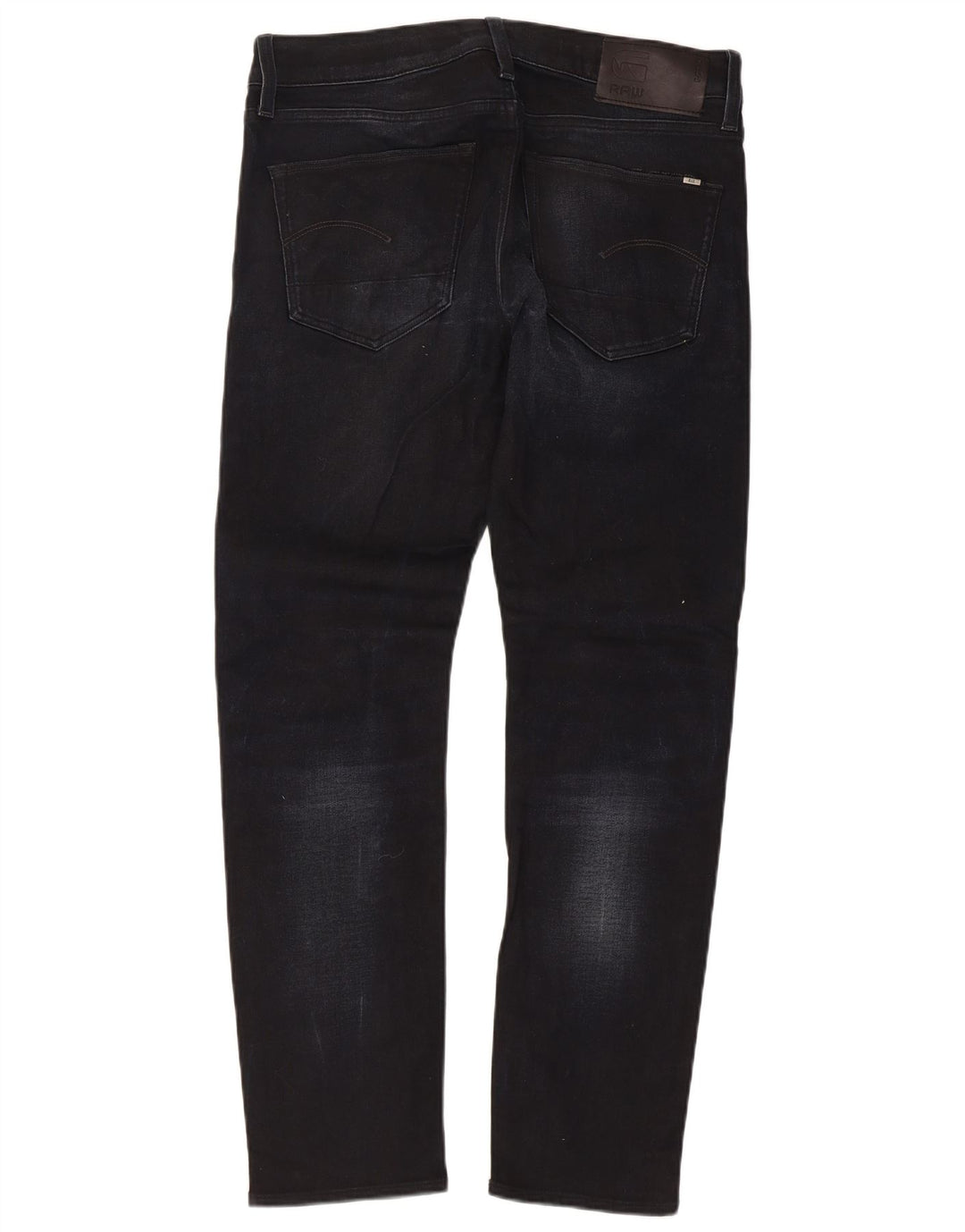 Męskie jeansy slim G-Star W32 L30 Czarna bawełna