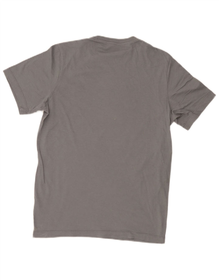 T-shirt męski Nike, mały, szary, bawełniany