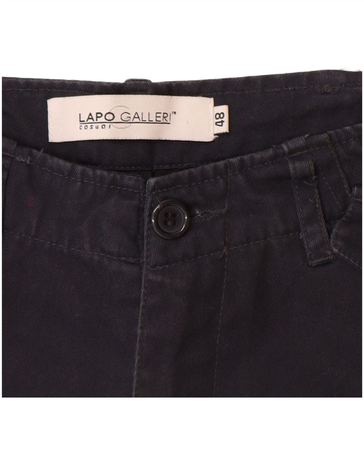 Męskie spodenki cargo Lapo Galleri IT 48 Medium W32 Granatowa bawełna