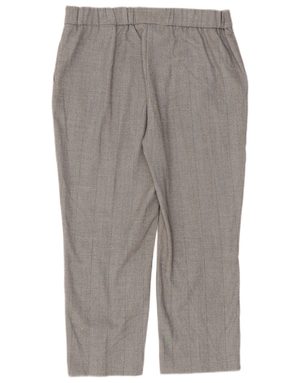 Spodnie damskie Marks & Spencer Straight Capri UK 12 Medium W30 L23 Szare