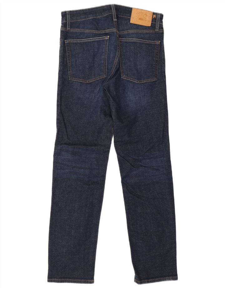 Męskie jeansy Superdry Slim W30 L32 Niebieskie, bawełniane
