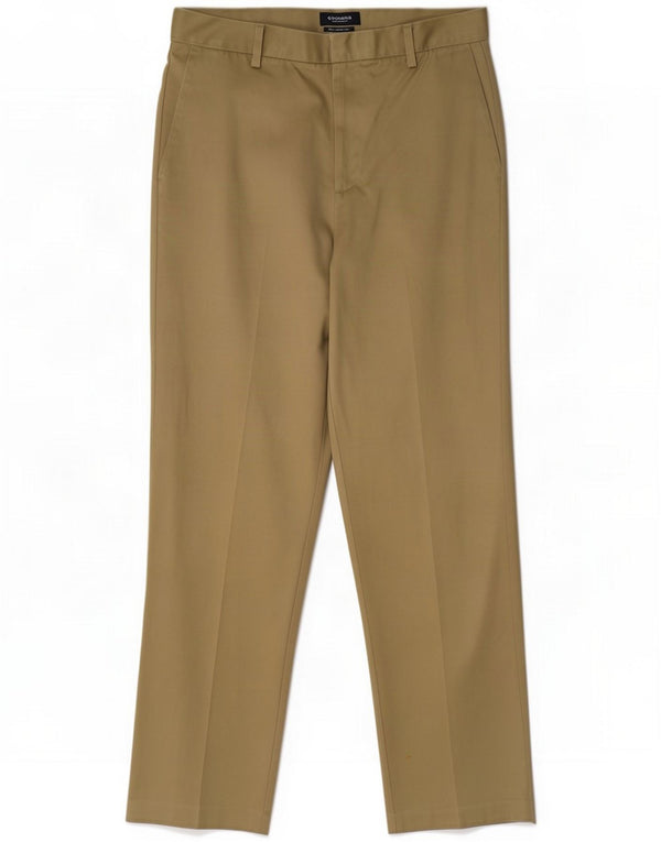 Dockers Męskie spodnie chino o klasycznym kroju W34 L34 Khaki Cotton