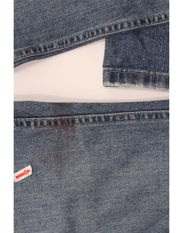 Damskie klasyczne jeansy Bootcut Tommy Hilfiger W36 L30 Niebieskie bawełniane
