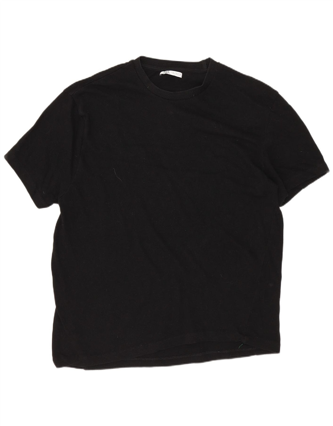 Męska koszulka T-shirt ZARA XL, czarna