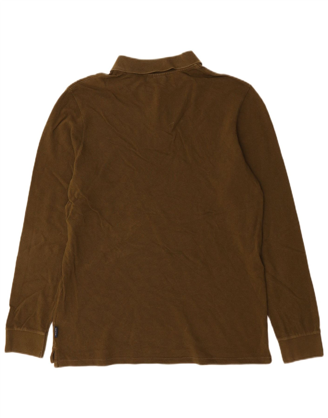 Męska koszulka polo Paul Smith z długim rękawem, średnia bawełna khaki