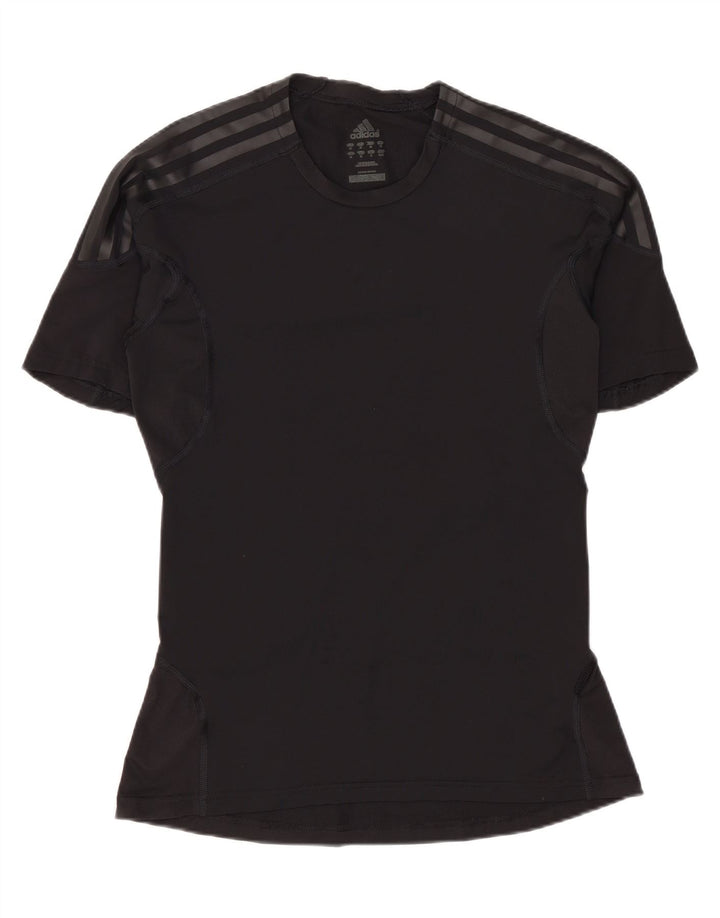 Damska koszulka Adidas Top UK 12 Średni czarny poliamid