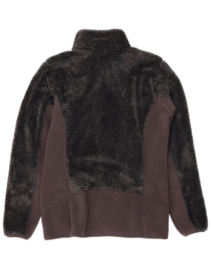 Damska kurtka polarowa Jack Wolfskin UK 14, poliester w kolorze średnioszarym