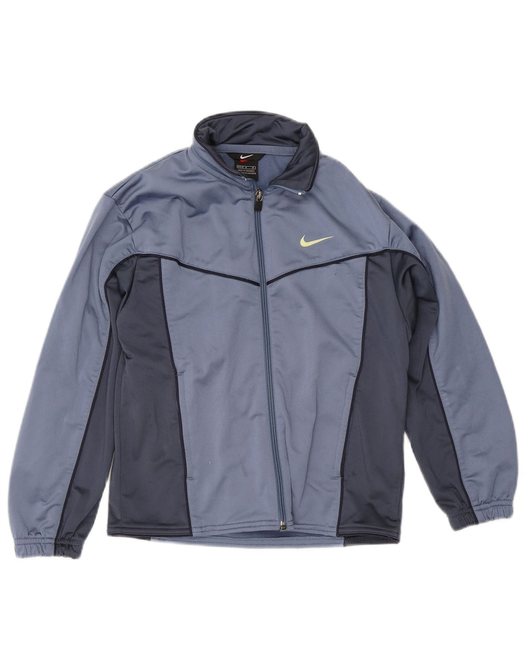 Chłopięca kurtka dresowa Nike Graphic 10-11 lat, średni niebieski, blok kolorów