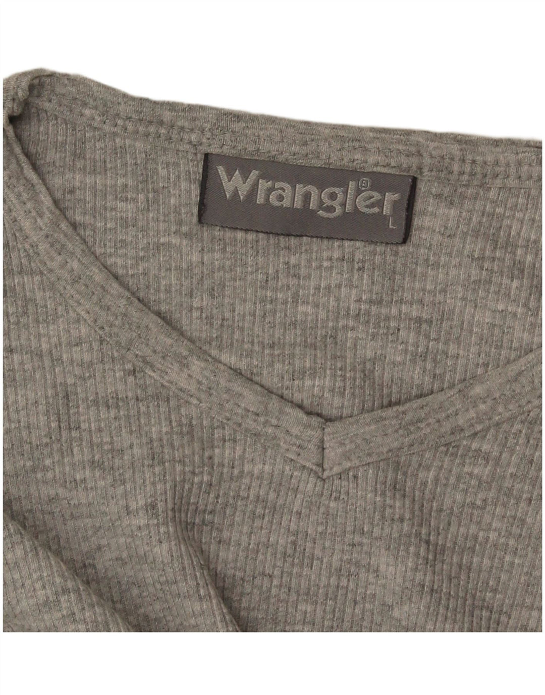 Damski top Wrangler z długim rękawem UK 14, duży, szary
