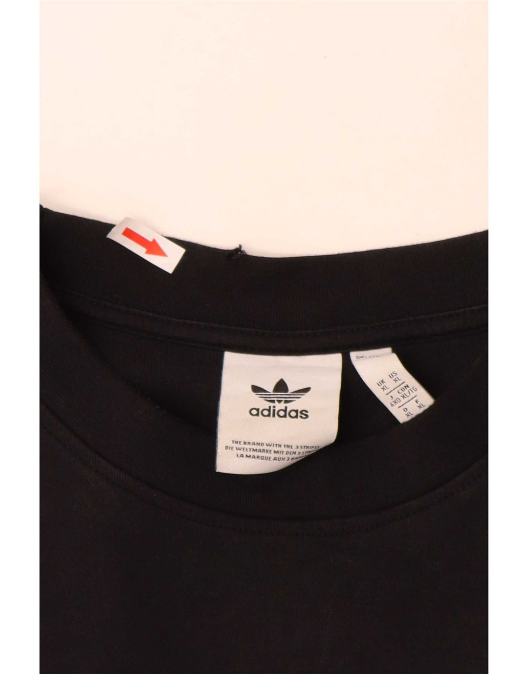 Adidas Męska Bluza Sweter XL Czarna Bawełna