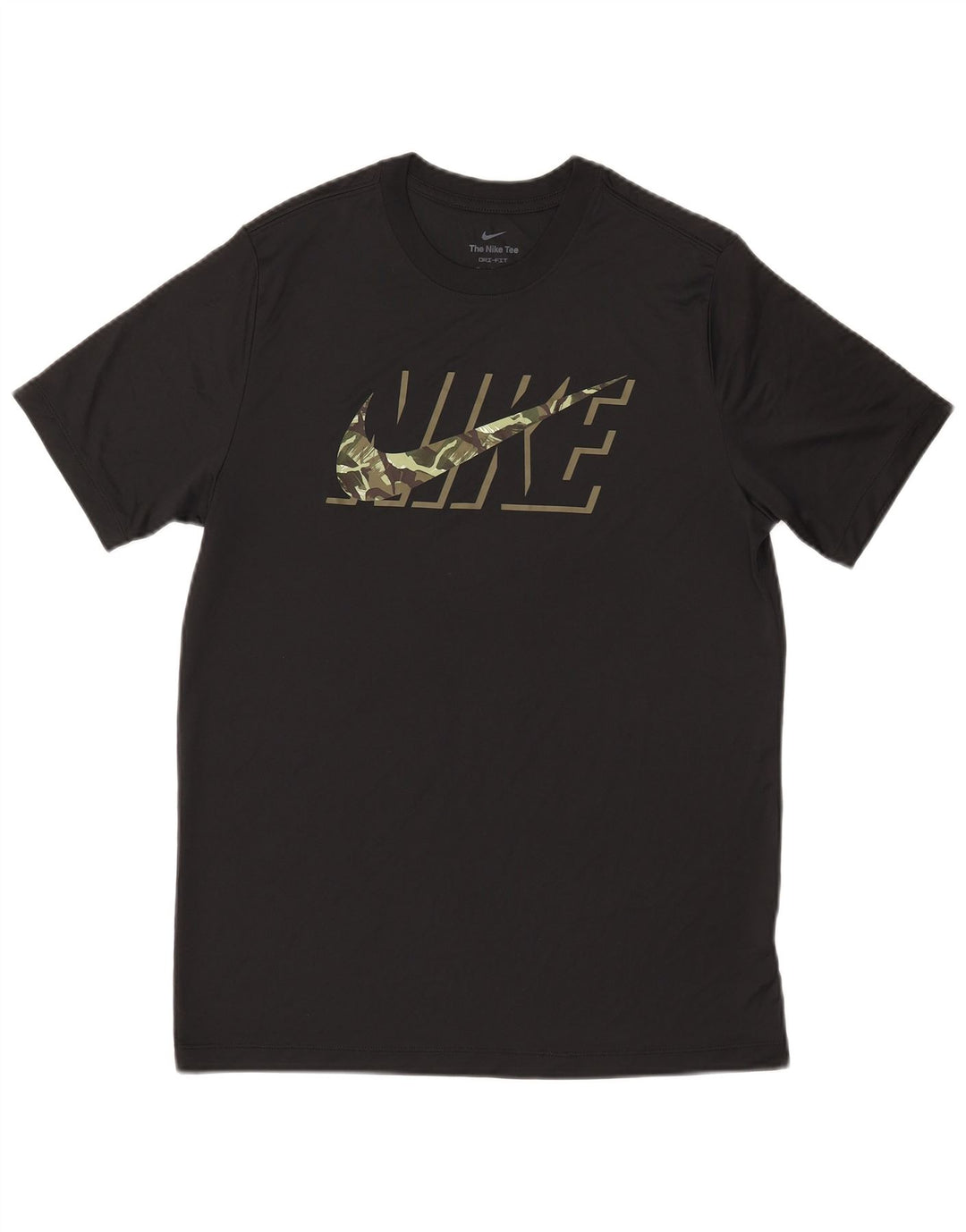 Męski T-shirt Nike Dri Fit z grafiką, średni czarny