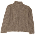 Sweter damski Zara z golfem UK 10, mały, szary, akrylowy