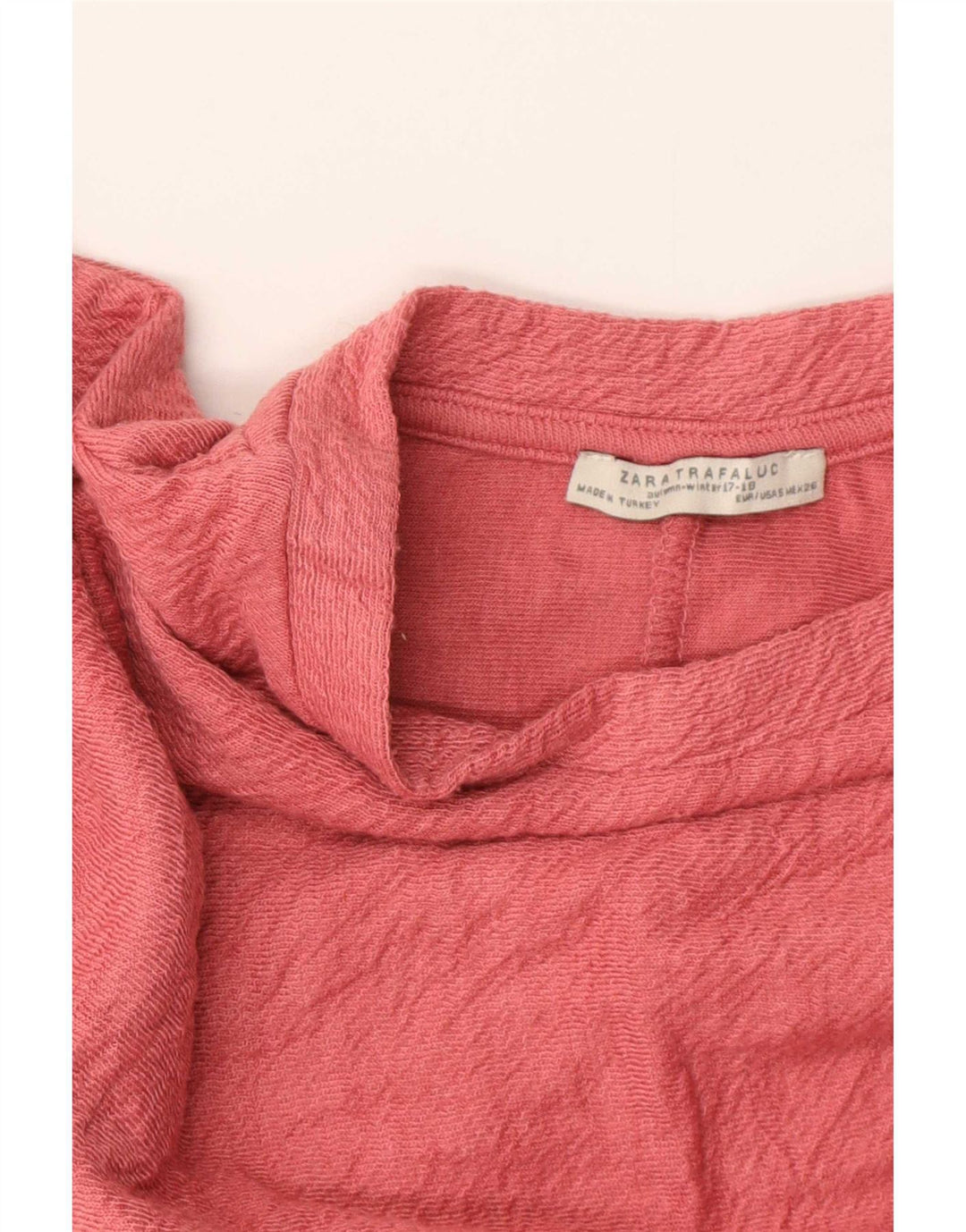 Damski sweter oversize Zara Trafaluc UK 10, mały, różowy