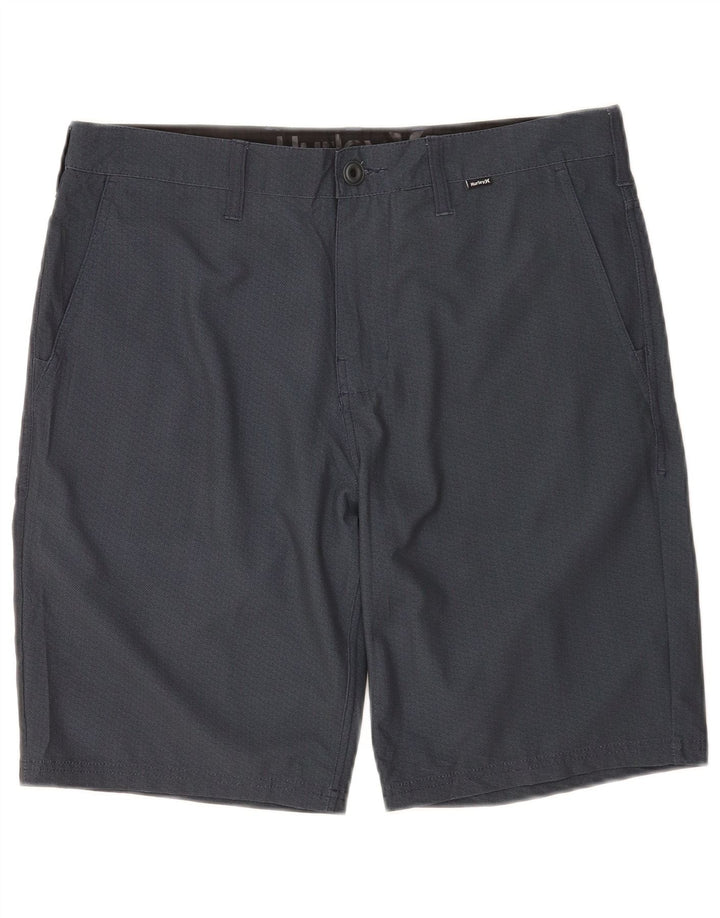 Męskie spodenki Chino Hurley W32 Średni granatowy poliester