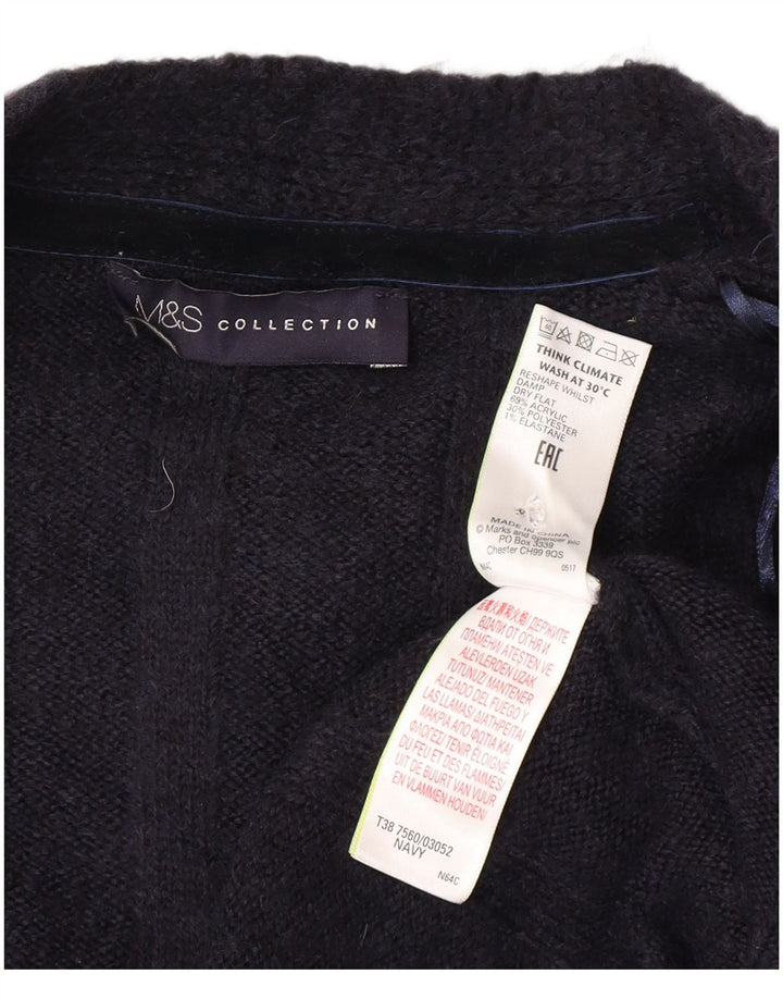 Sweter damski Marks & Spencer Longline Cardigan UK 14, średni granatowy