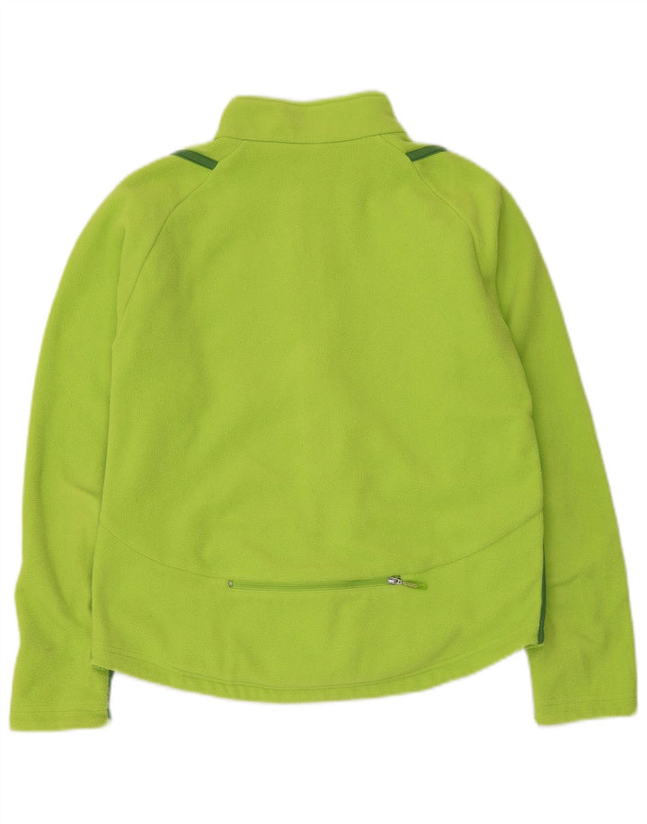 Damska kurtka polarowa Nike Therma-Fit UK 4/6, mała, zielona, poliestrowa