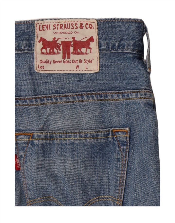 Damskie proste dżinsy Levi's W28 L26 Niebieskie
