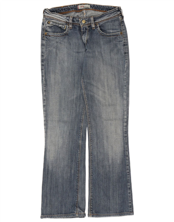 Damskie jeansy Levi's 572 Bootcut W30 L29 Niebieskie bawełniane
