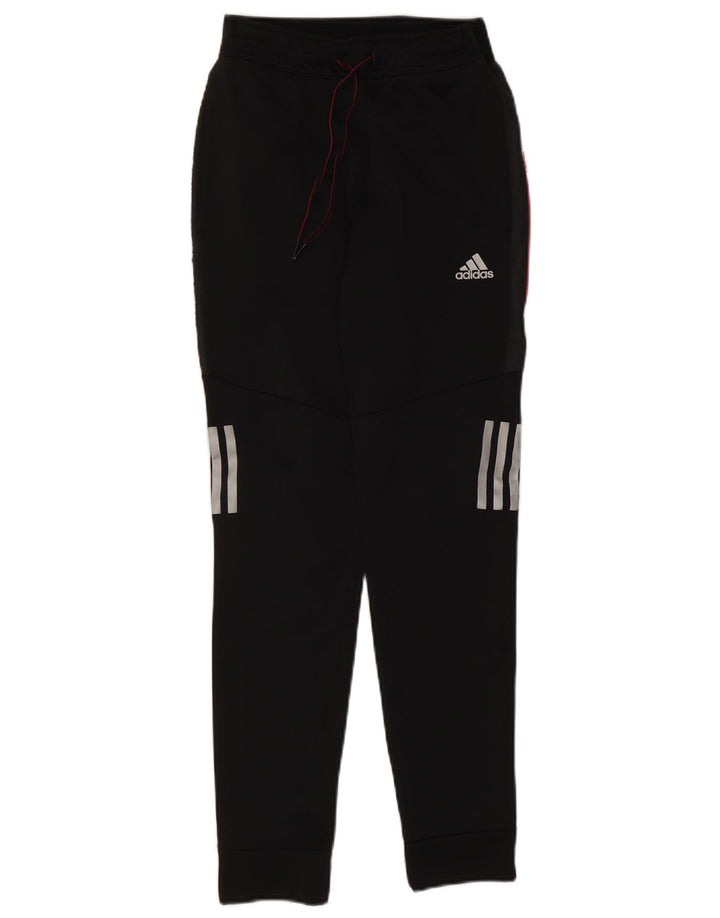 Męskie spodnie dresowe Adidas Aeroready XS, czarny poliester