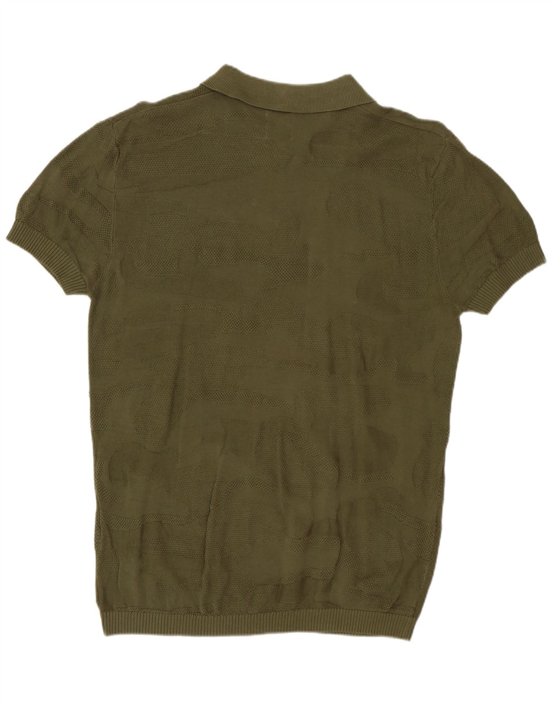 Męska koszulka polo Zara w średnim kamuflażu khaki
