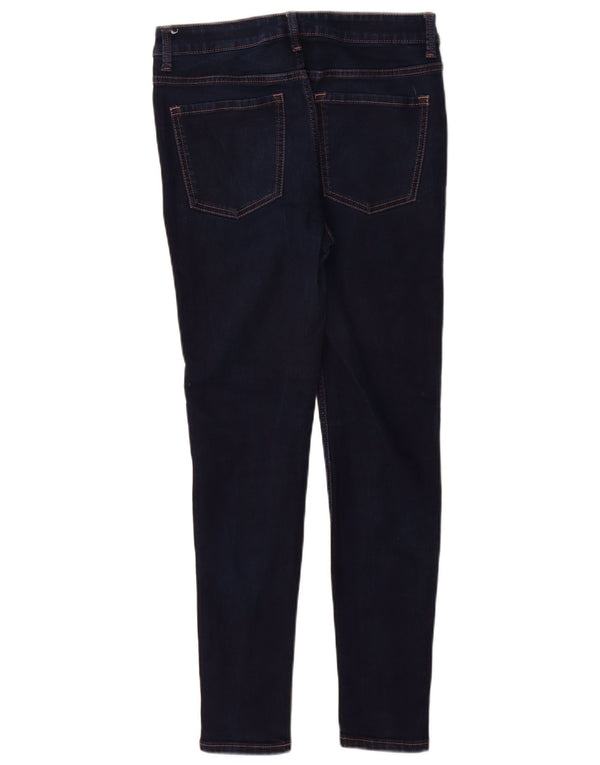 Marks & Spencer Damskie The Ivy Skinny Jeans UK 10 Small W28 L28 Granatowe