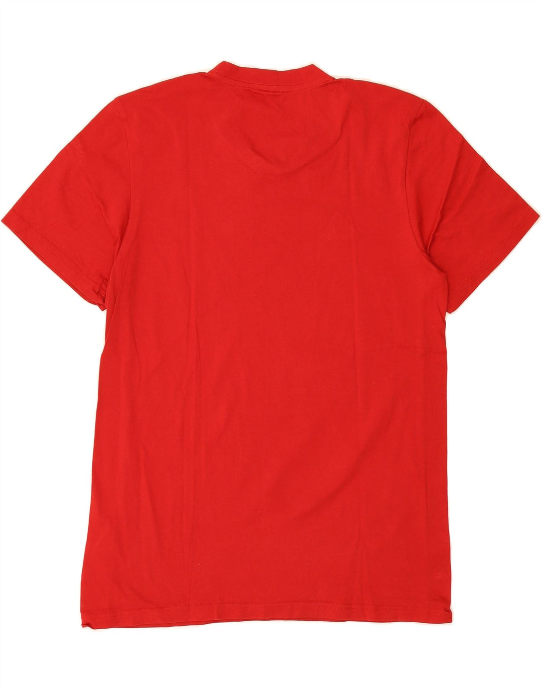ADIDAS Mens T-Shirt Top Medium Red Cotton Vintage Adidas and Second-Hand Adidas from Messina Hembry 