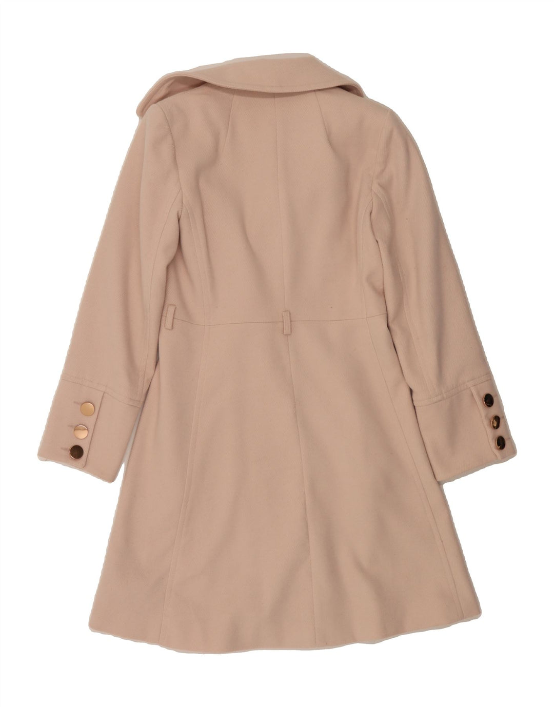 MISS SELFRIDGE Womens Overcoat UK 10 Small Pink Polyester Vintage Miss Selfridge and Second-Hand Miss Selfridge from Messina Hembry 