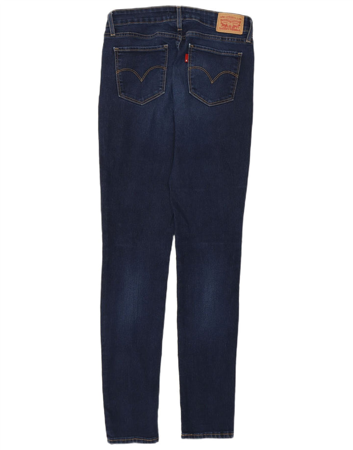 Damskie jeansy LEVI'S 711 Skinny W27 L32 Granatowa bawełna