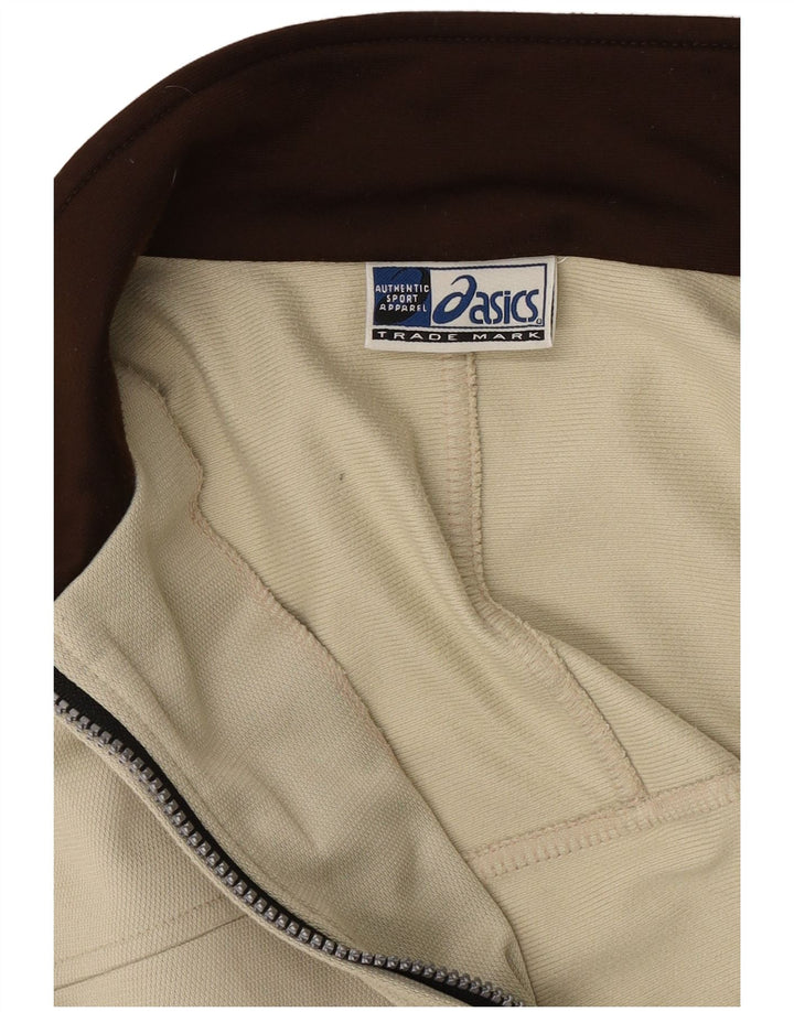 Męska kurtka dresowa Asics, średnia khaki