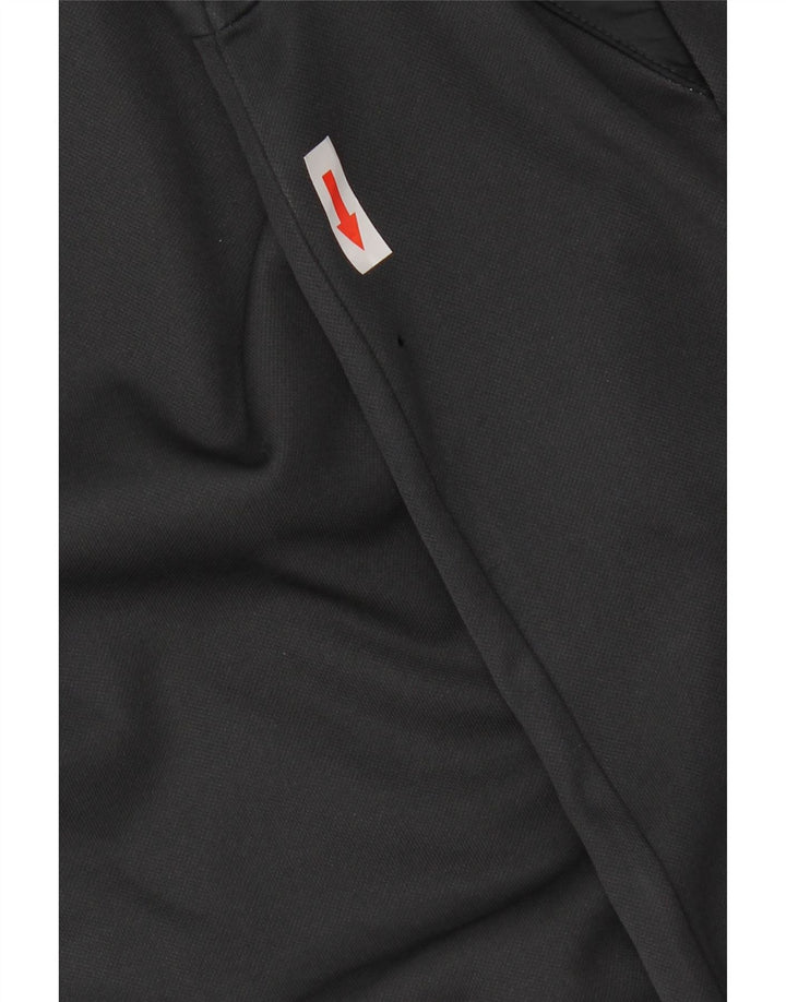 Męski sweter z kapturem ADIDAS, średnioszary, z blokami kolorów