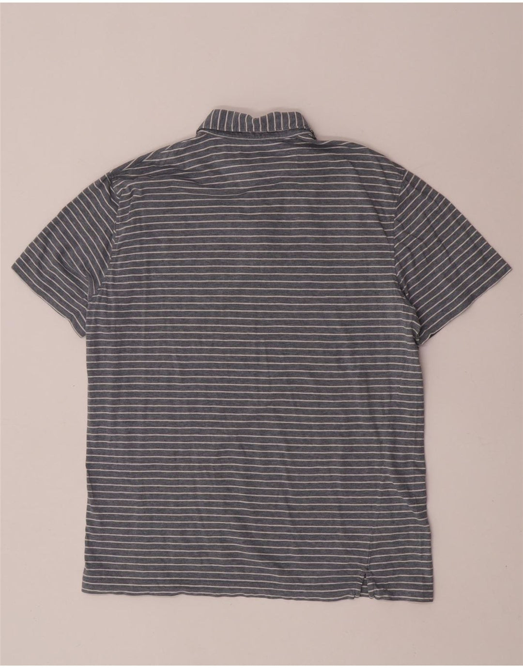 Męska koszulka polo slim fit Hackett w duże szare paski