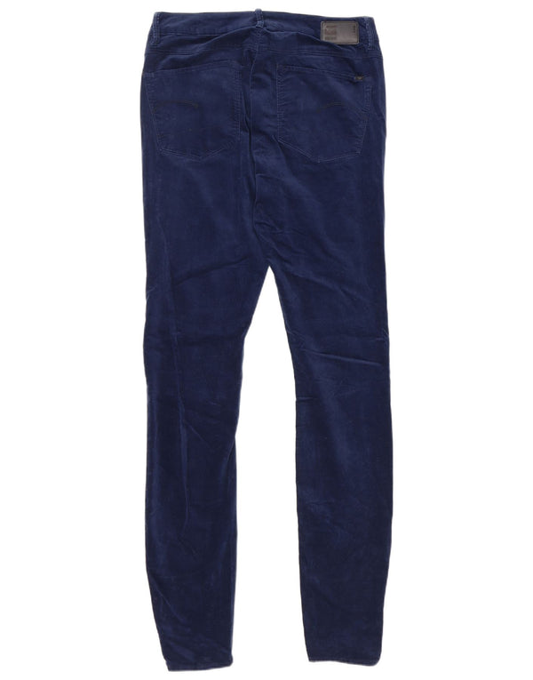 Spodnie damskie G-STAR 3301 Mid Rise Skinny Casual W30 L34 Granatowe