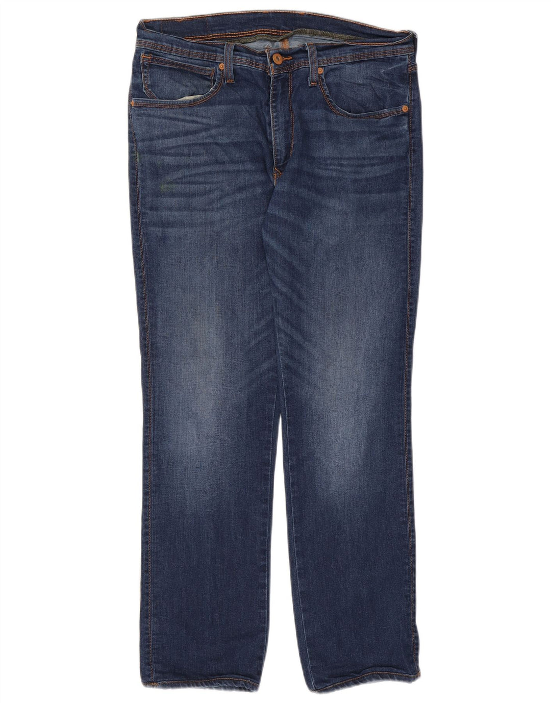 Męskie jeansy Levi's 511 Slim W34 L32 Niebieska bawełna