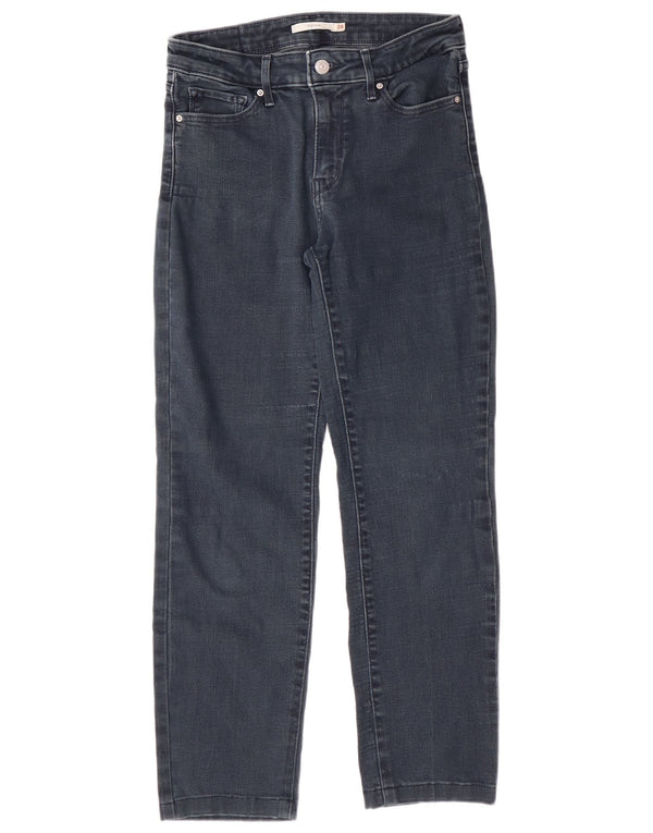 Damskie jeansy LEVI'S 712 Slim W28 L27 Niebieska bawełna