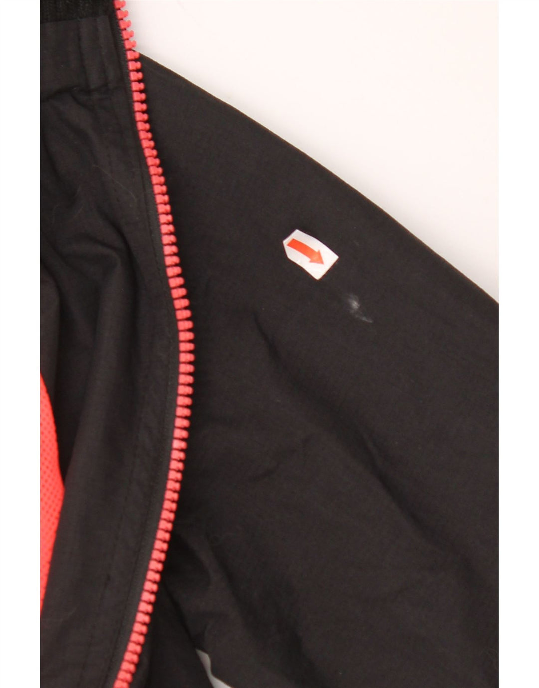 Damska wiatrówka z kapturem SUPERDRY Graphic UK 10 Small Black Nylon