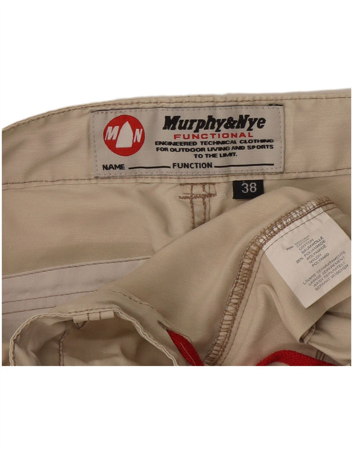 Męskie szorty cargo Murphy & Nye W38 XL, beżowa bawełna