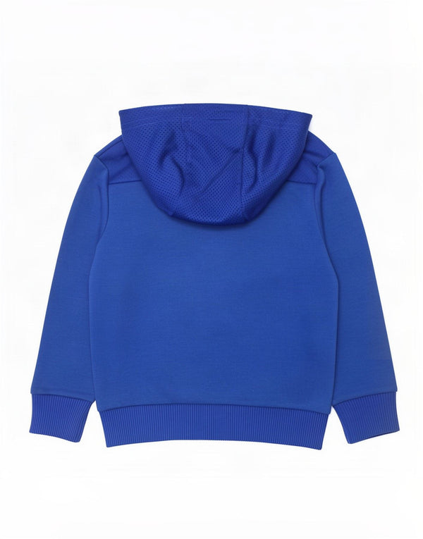 Chłopięca bluza z kapturem Adidas Graphic 5-6 lat Niebieski poliester