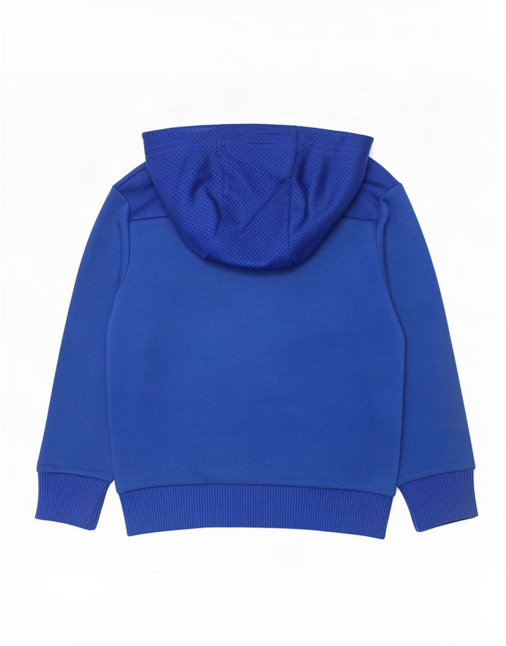 Chłopięca bluza z kapturem Adidas Graphic 5-6 lat Niebieski poliester