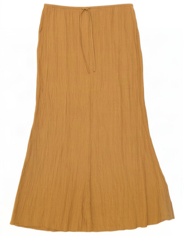 Spódnica damska Zara Maxi Medium W28 Beżowa Wiskoza