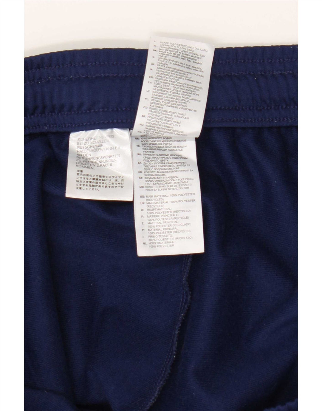 Adidas Męskie spodnie dresowe Joggery 2XL Granatowy poliester