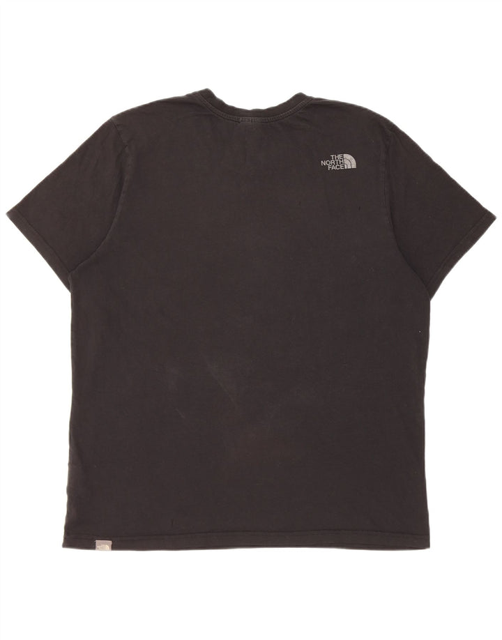 T-shirt męski The North Face, duży, czarny, bawełniany
