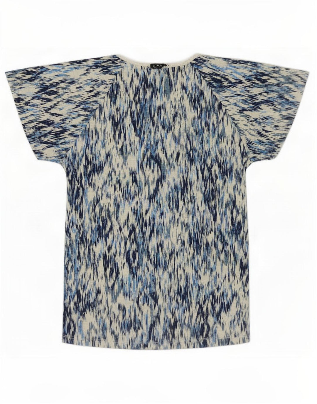 Bluzka damska M&Co Top UK 10 Small Blue Ikat Cotton