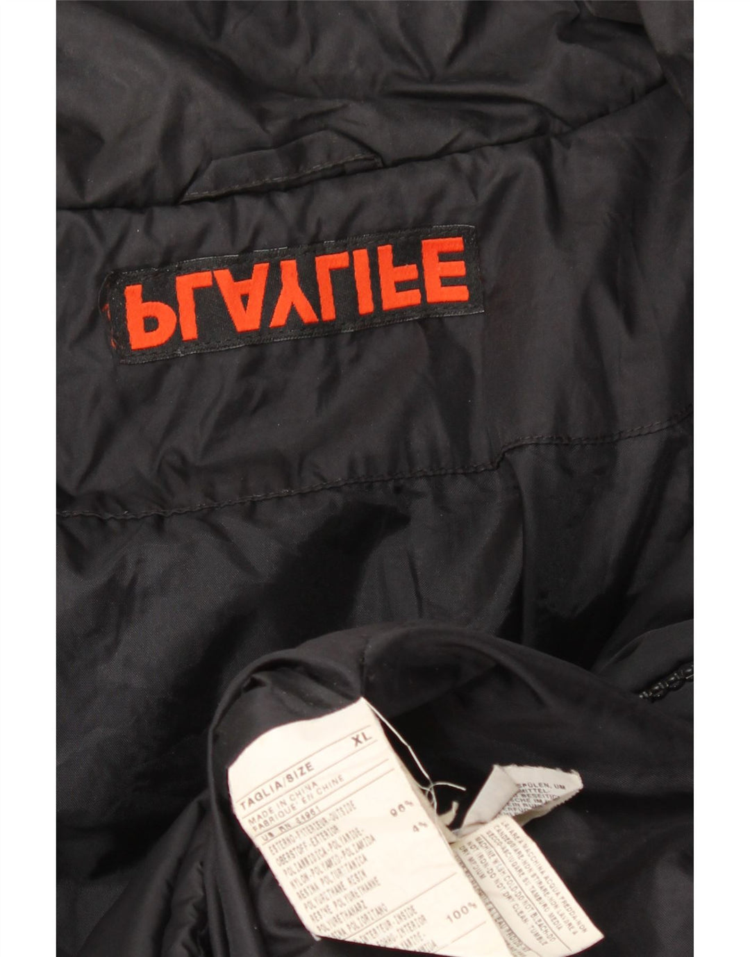 Męska ocieplana kurtka PLAYLIFE UK 42 XL, czarny poliamid