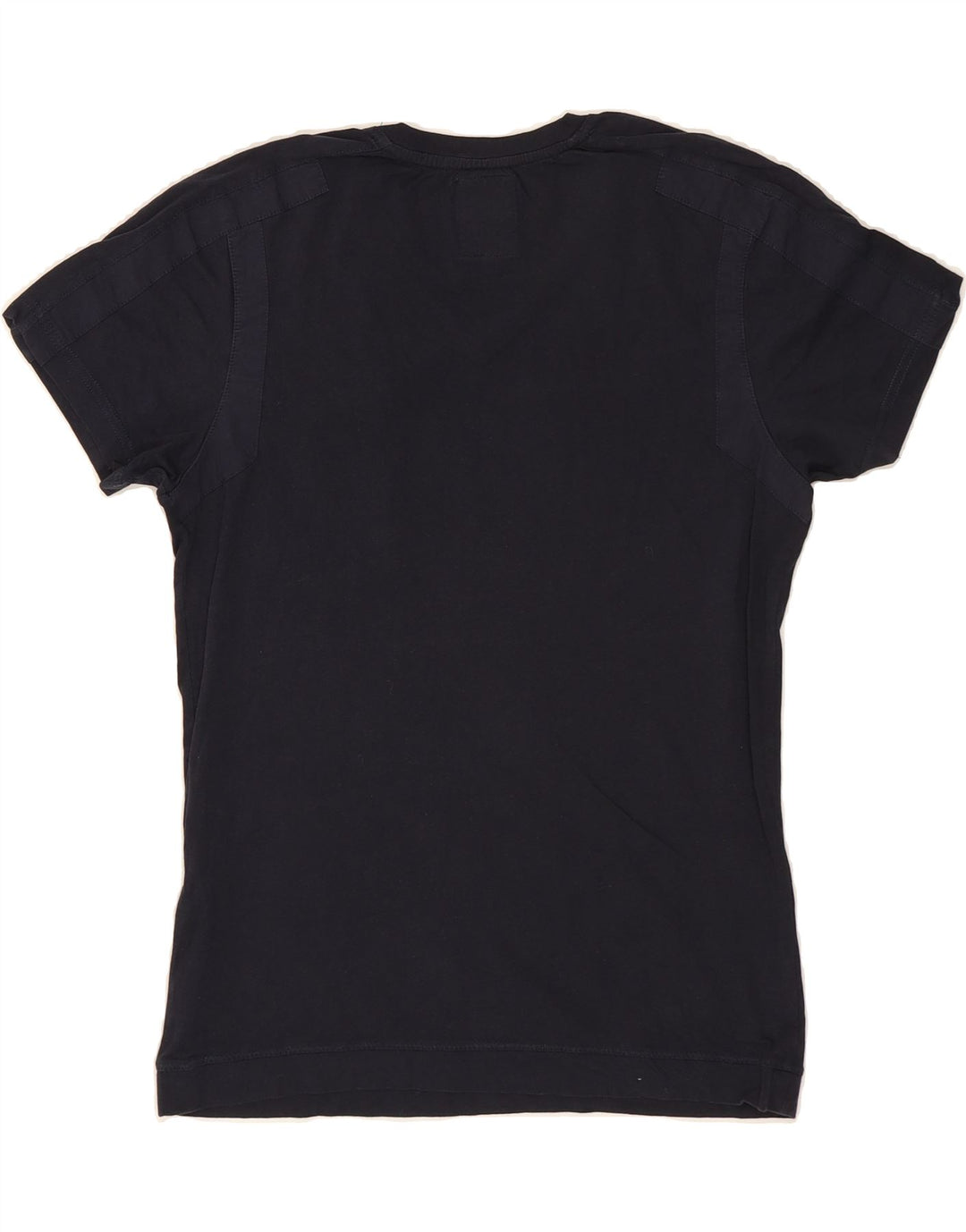 JACK & JONES Mens T-Shirt Top Medium Navy Blue Cotton Vintage Jack & Jones and Second-Hand Jack & Jones from Messina Hembry 
