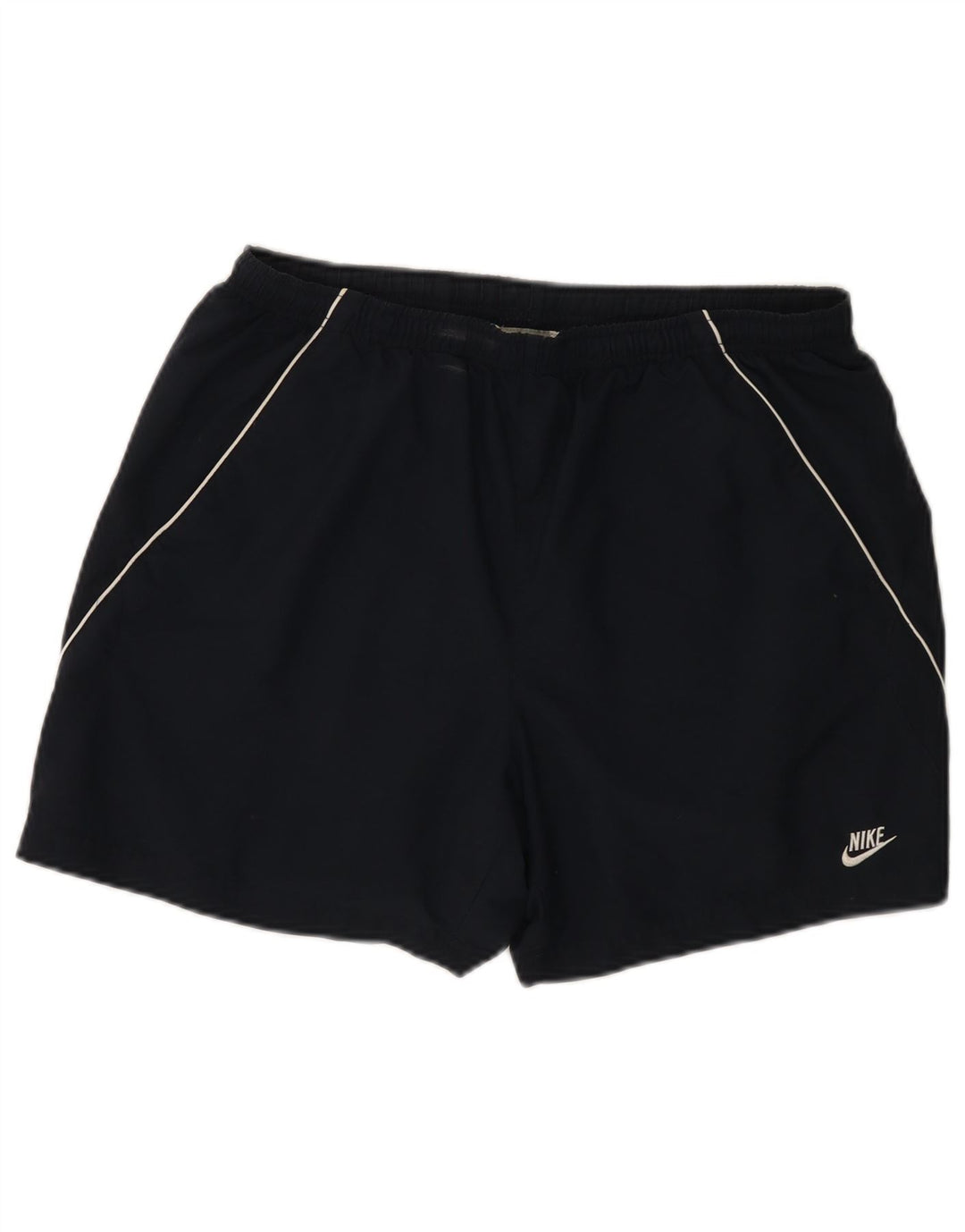 Męskie spodenki sportowe Nike, duże, granatowe, poliestrowe