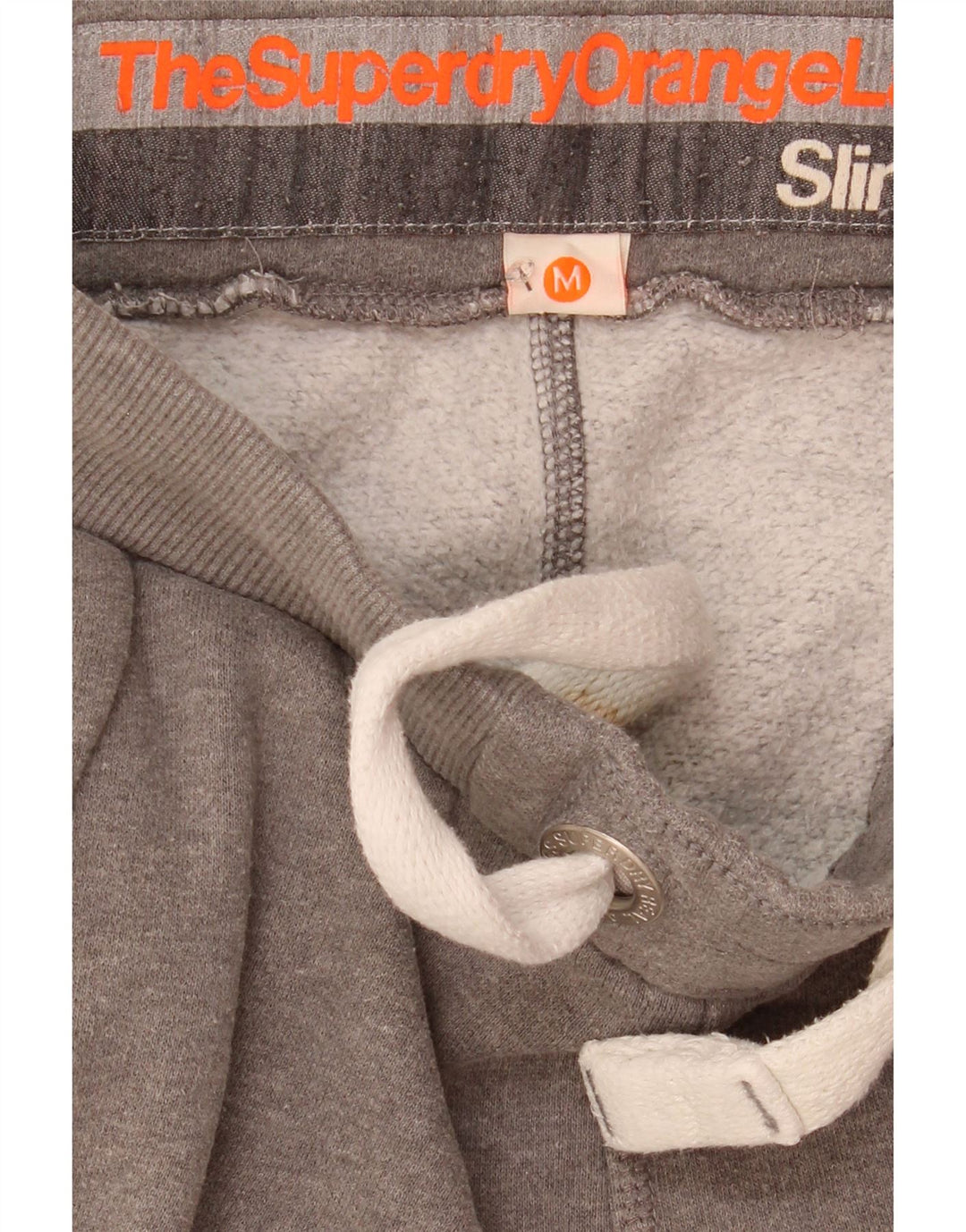 Damskie spodnie dresowe Superdry Joggers UK 14 Średnioszary, nakrapiany