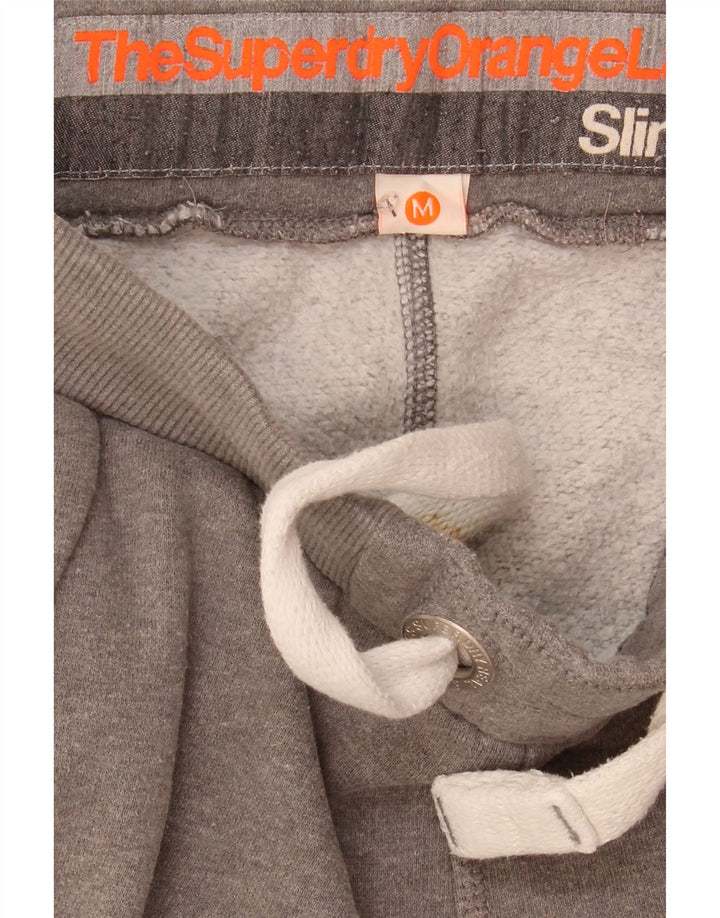 Damskie spodnie dresowe Superdry Joggers UK 14 Średnioszary, nakrapiany