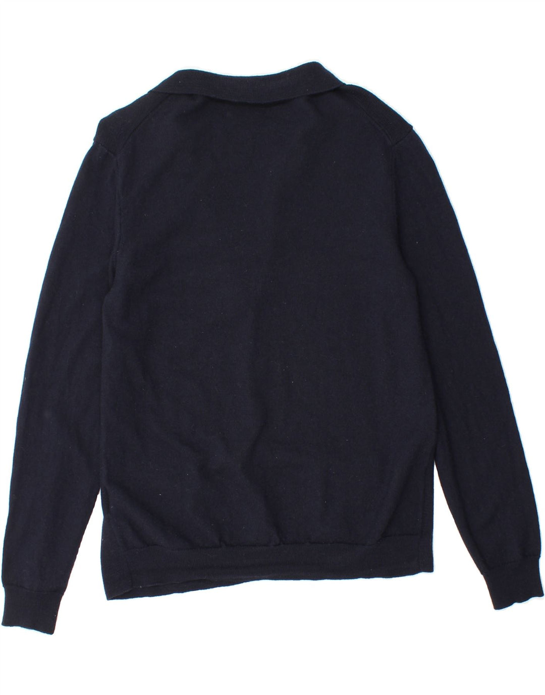 JOOP Womens Cardigan Sweater UK 14 Large Navy Blue Vintage Joop and Second-Hand Joop from Messina Hembry 