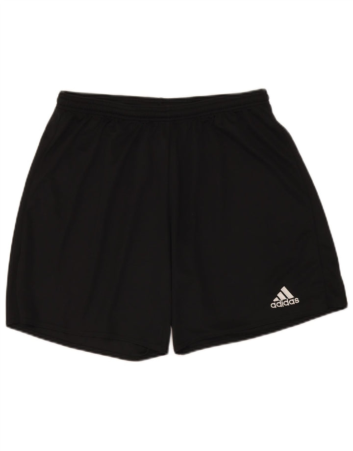 Męskie spodenki sportowe Adidas Aeroready, duże, czarne, poliestrowe